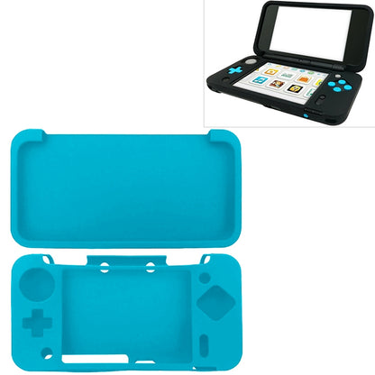 Host Silicone Protective Case for NEW 2DSLL( Blue) - Cases by buy2fix | Online Shopping UK | buy2fix