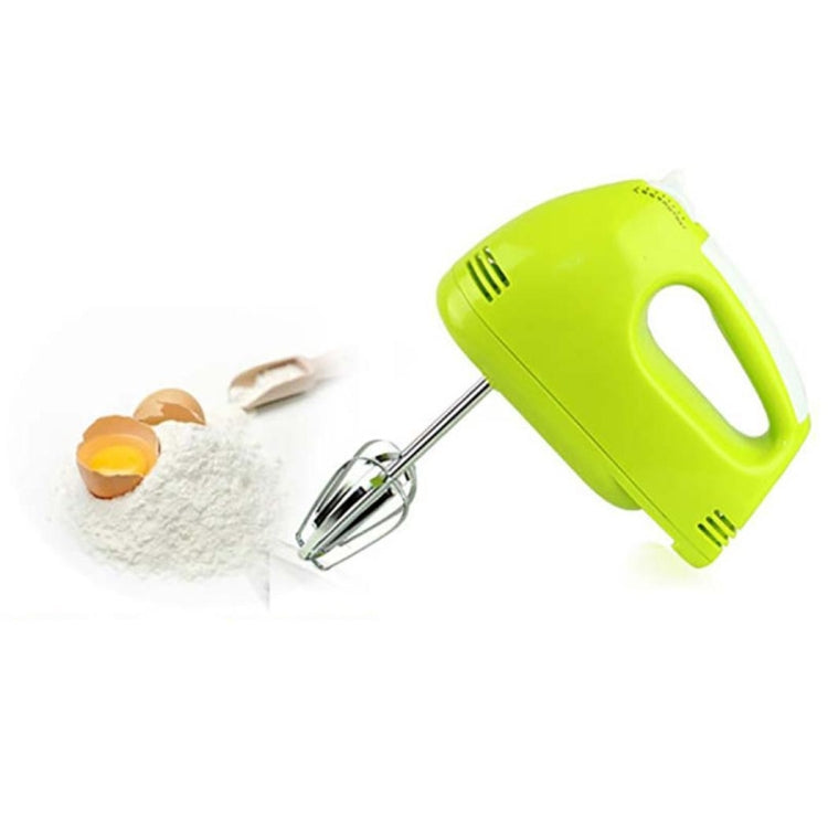 Portable Blender Electric Dough Cake Mixer Egg Whisk  Baking Whipping Cream Machine EU Plug (Green) - Stirrer & Squeezer by buy2fix | Online Shopping UK | buy2fix