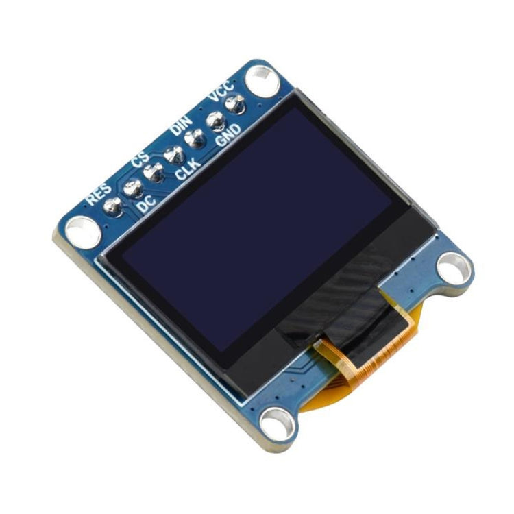 Waveshare 0.96 inch OLED Display Module, 128×64 Resolution, SPI / I2C Communication(E Blue) - Boards & Shields by Waveshare | Online Shopping UK | buy2fix