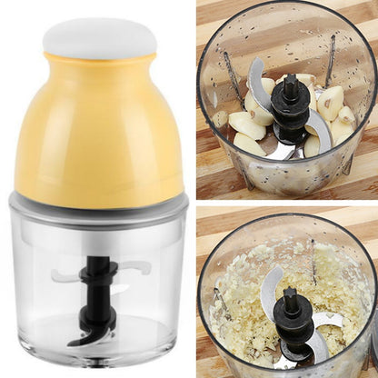 Portable Mixing Cup Electric Soy Milk Juicer Multi-function Cooking Machine Home Meat Grinder(Beige) - Home & Garden by buy2fix | Online Shopping UK | buy2fix