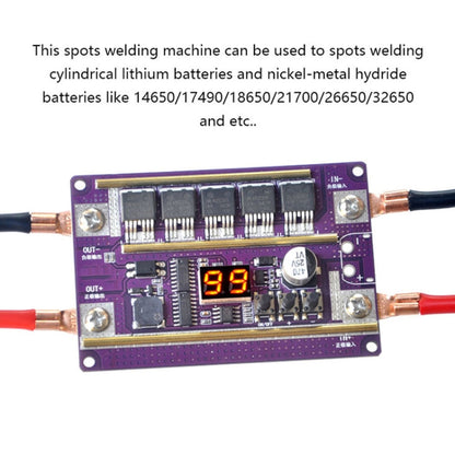 Start Treasure Version 12V Digital Display DIY Battery Spot Welding Machine Pen Control, Style:6 Square Pen With Case - Home & Garden by buy2fix | Online Shopping UK | buy2fix