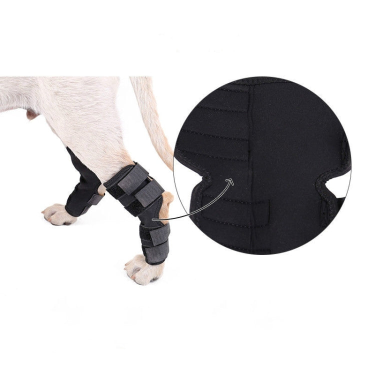 DogLemi PD60041 Dog Hock Brace Pet Supportive Rear Dog Compression Leg Joint Wrap Protects Wounds and Injury, Size:XL - Home & Garden by buy2fix | Online Shopping UK | buy2fix