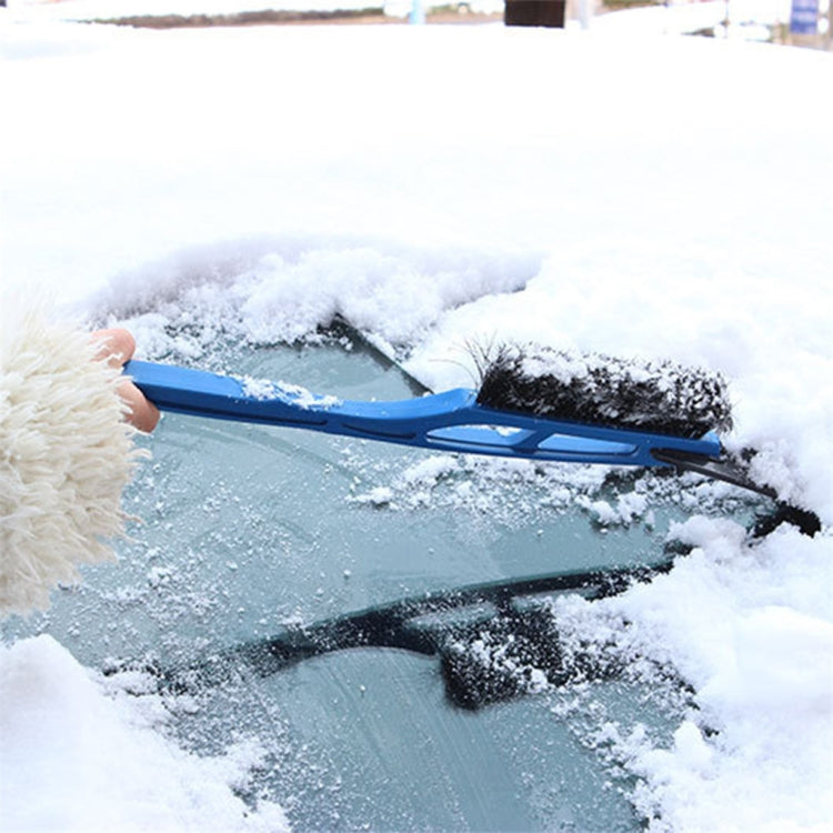 Multifunctional Car Windshield Snow Shovel Removal Brush(Blue) - Ice Scraper by buy2fix | Online Shopping UK | buy2fix