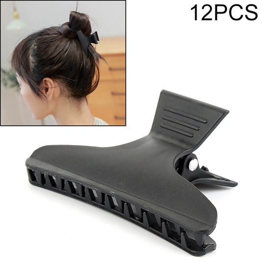 12 PCS Small Butterfly Clip Barber Plate Hair Salon Hair Salon Special Positioning Clip - Hair Trimmer by buy2fix | Online Shopping UK | buy2fix
