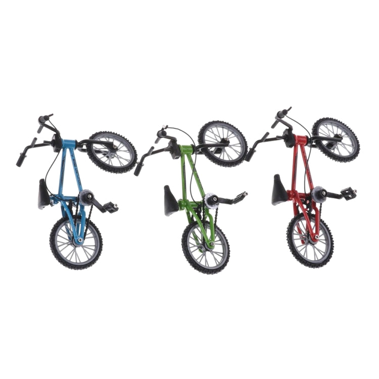 Simulation Mini Finger Alloy Mountain Bike Kids Game Toy(Green) - Model Toys by buy2fix | Online Shopping UK | buy2fix