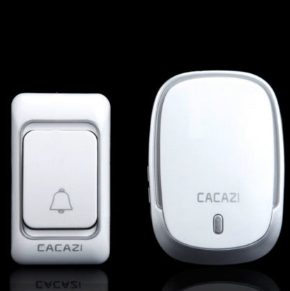 CACAZI K01 Pager Wireless Smart Music Waterproof Doorbell, Random Color Delivery, US / EU / UK Plug - Security by buy2fix | Online Shopping UK | buy2fix