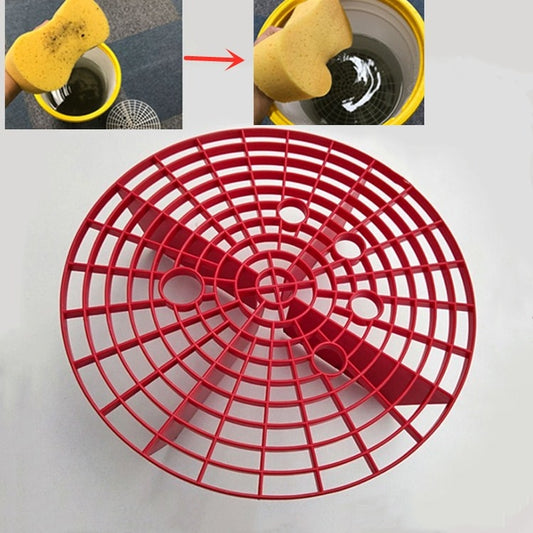 Car Washing Filter Sand And Stone Isolation Net, Size:Diameter 23.5cm(Red) - Car washing supplies by buy2fix | Online Shopping UK | buy2fix