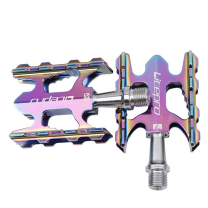 Litepro Ultralight Folding Bike Pedal K3 Bicycle Pedal, Color:Electroplating Colorful - Pedals by Litepro | Online Shopping UK | buy2fix