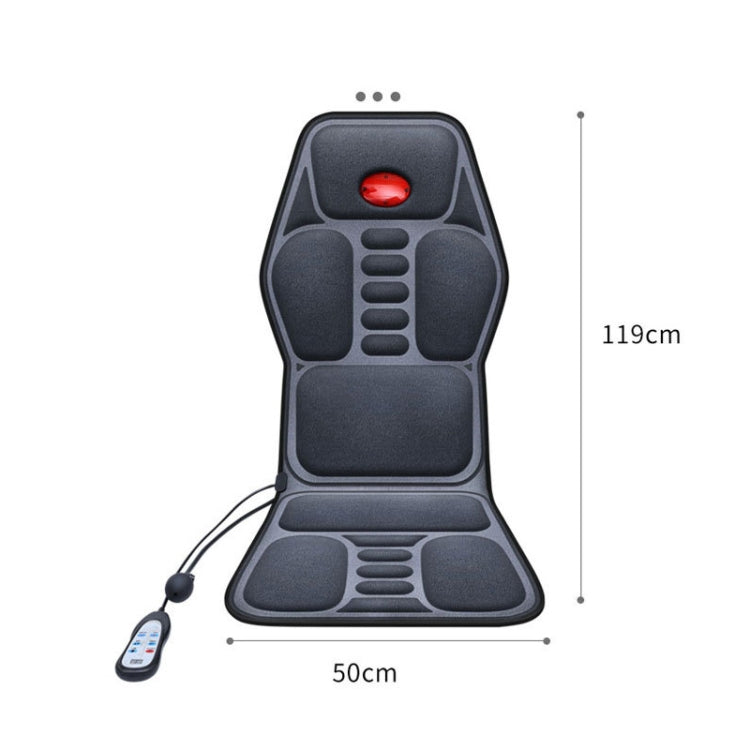 YJ-308 Car Massager Cervical Spine Neck Waist Car Home Heating Whole Body Multifunctional Massage Mat, Specification: Deluxe Edition (24V for Trucks) - Seat Accessories by buy2fix | Online Shopping UK | buy2fix