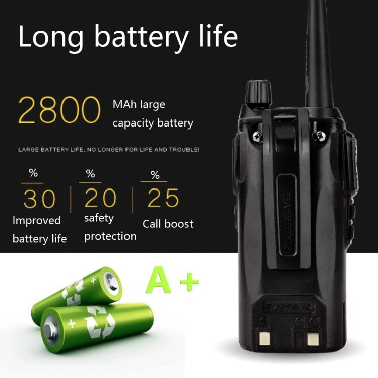 Baofeng UV-8D 8W High-power Dual-transmit Button Multifunctional Walkie-talkie, Plug Specifications:UK Plug - Handheld Walkie Talkie by Baofeng | Online Shopping UK | buy2fix