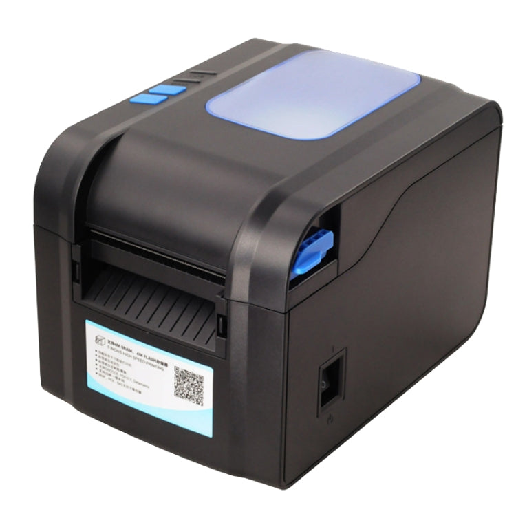 Xprinter XP-370B Barcode Printer Self-adhesive QR Code Printer Label Clothing Tag Thermal Ticket Machine(US Plug) - Printer by Xprinter | Online Shopping UK | buy2fix