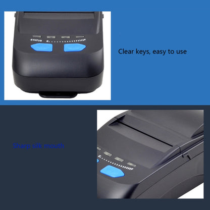 Xprinter XP-P300 Bluetooth Thermal Printer Portable 58mm Small Receipt Printer, CN Plug - Consumer Electronics by Xprinter | Online Shopping UK | buy2fix