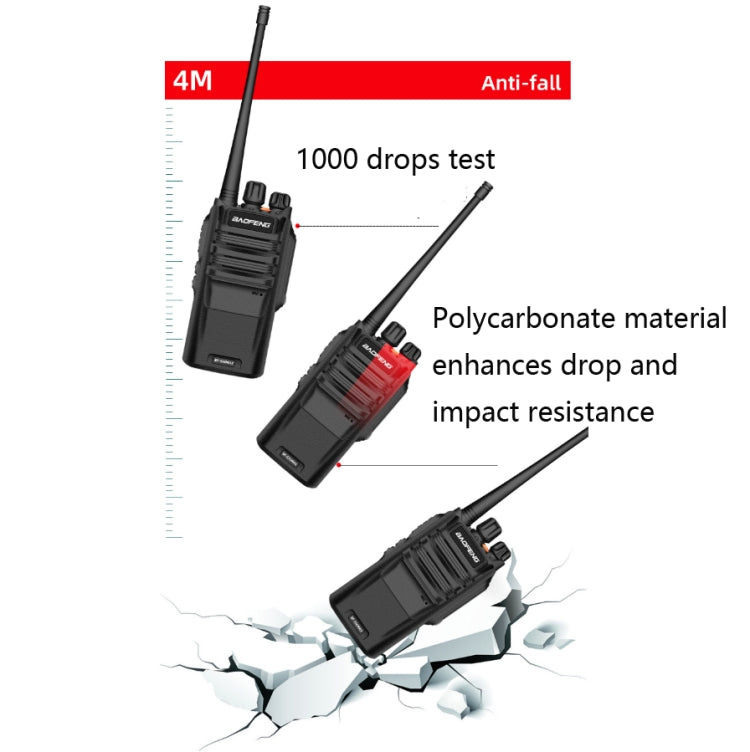 Baofeng BF-S56MAX High-power Waterproof Handheld Communication Device Walkie-talkie, Plug Specifications:UK Plug - Consumer Electronics by Baofeng | Online Shopping UK | buy2fix