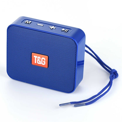 T&G TG166 Color Portable Wireless Bluetooth Small Speaker(Blue) - Mini Speaker by T&G | Online Shopping UK | buy2fix