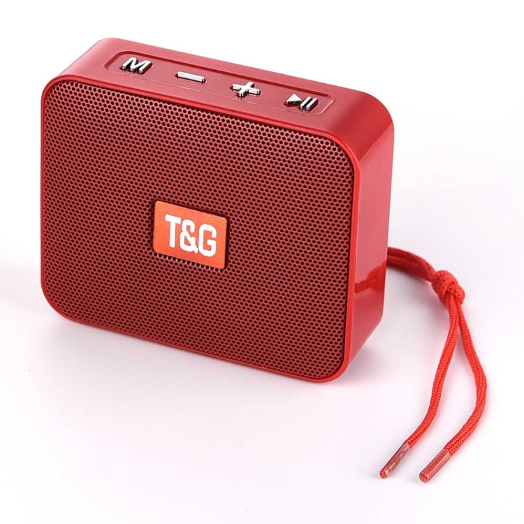 T&G TG166 Color Portable Wireless Bluetooth Small Speaker(Red) - Mini Speaker by T&G | Online Shopping UK | buy2fix