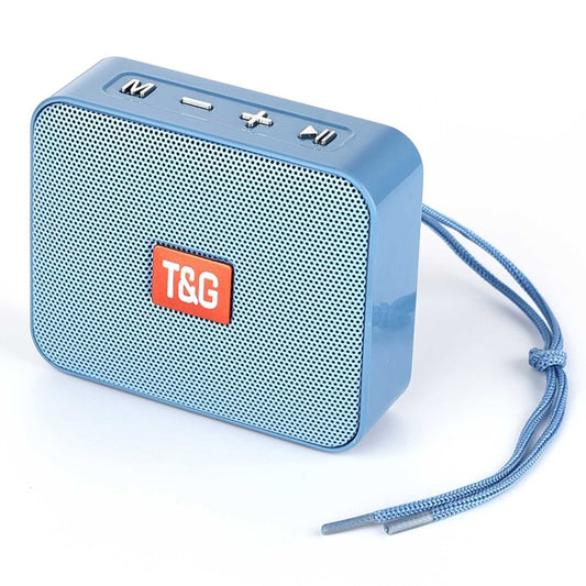 T&G TG166 Color Portable Wireless Bluetooth Small Speaker(Light Blue) - Mini Speaker by T&G | Online Shopping UK | buy2fix