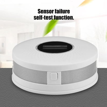 JKD-512COM CO Smoke Detector Live Voice Alarm Carbon Monoxide Leakage Sensor with LCD Display - Security by buy2fix | Online Shopping UK | buy2fix