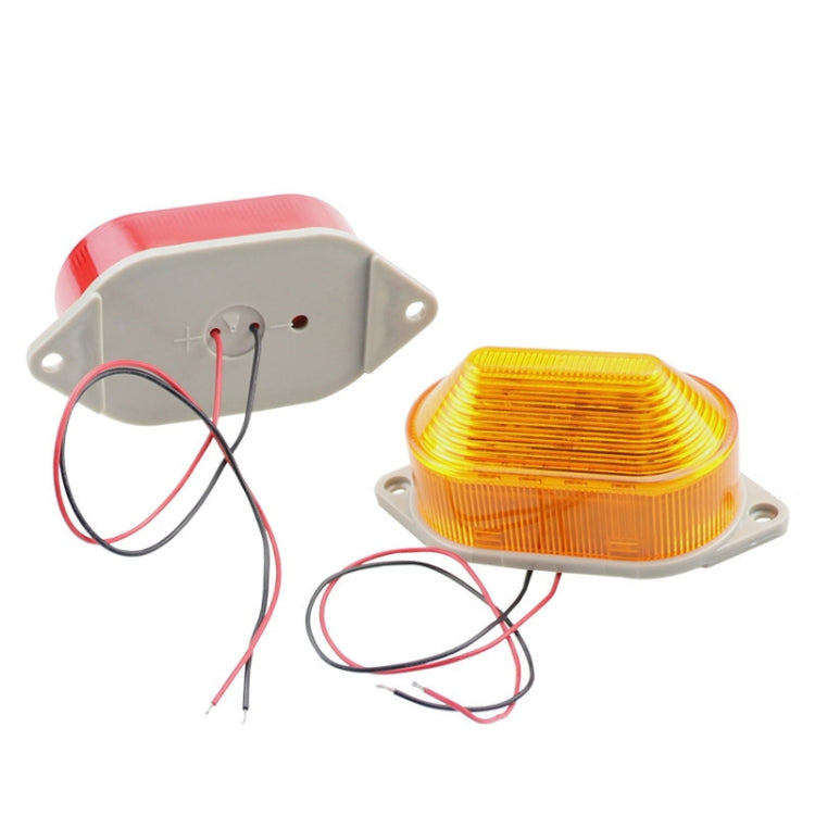 DC12V Led Mini Strobe Signal Warning Light Silent Warning Light(Blue) - Warning Lights by buy2fix | Online Shopping UK | buy2fix