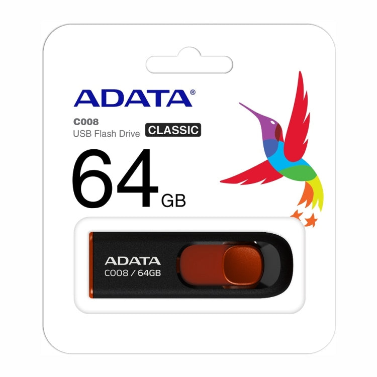 ADATA C008 Car Office Universal Usb2.0 U Disk, Capacity: 16 GB(Blue) - USB Flash Drives by ADATA | Online Shopping UK | buy2fix