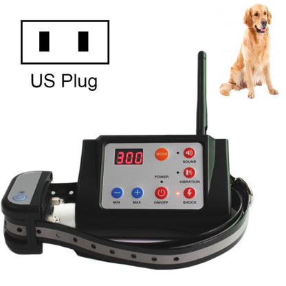 2 In 1 Smart Wireless Waterproof Fence Remote Dog Trainer with Collar, Style:580G(US Plug) - Training Aids by buy2fix | Online Shopping UK | buy2fix