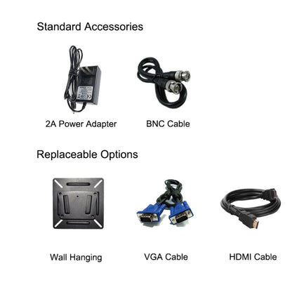 ZGYNK HB1303Q Embedded Industrial Capacitive Touch Display, US Plug, Size: 13.3 inch, Style:Resistor - LCD Monitors by ZGYNK | Online Shopping UK | buy2fix