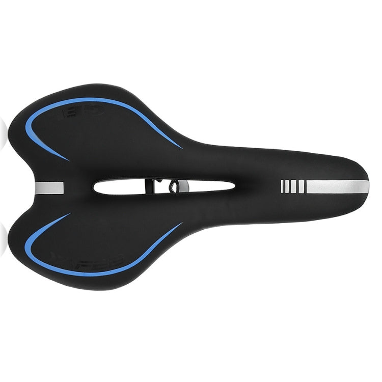 Silicone Bicycle Seat Mountain Bike Saddle Seat Cushion Comfortable Bicycle Accessories Equipment(Blue) - Bicycle Saddle by buy2fix | Online Shopping UK | buy2fix