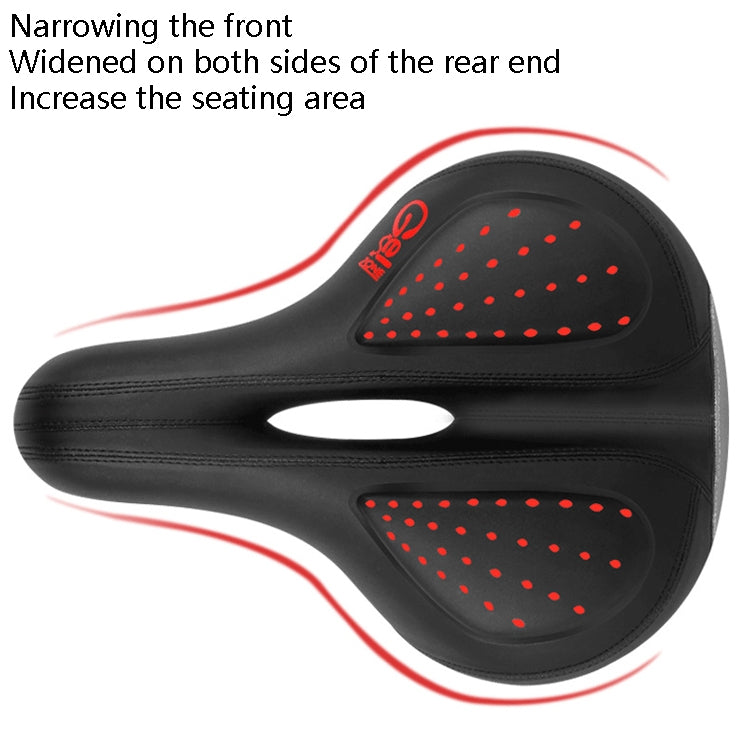 Bicycle Riding Seat Silicone Bicycle Seat Bicycle Saddle(Black) - Outdoor & Sports by buy2fix | Online Shopping UK | buy2fix