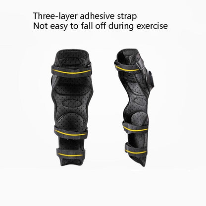 SULAITE GT341 Motorcycle Stainless Steel Knee Pads Elbow Pads Off-Road Cycling Racing Anti-Fall Sports Protective Gear - Protective Gear by SULAITE | Online Shopping UK | buy2fix