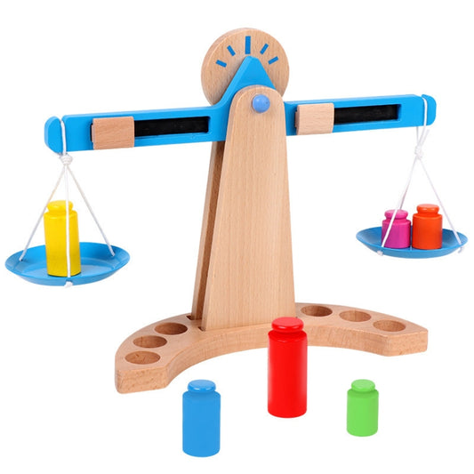 Children Educational Balance Scale Toy Wooden Science And Education Toys - Math Toys by buy2fix | Online Shopping UK | buy2fix