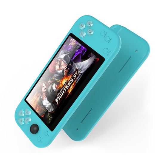 X20 LIFE Classic Games Handheld Game Console with 5.1 inch Screen & 8GB Memory, Support HDMI Output(Blue Green) - Pocket Console by buy2fix | Online Shopping UK | buy2fix