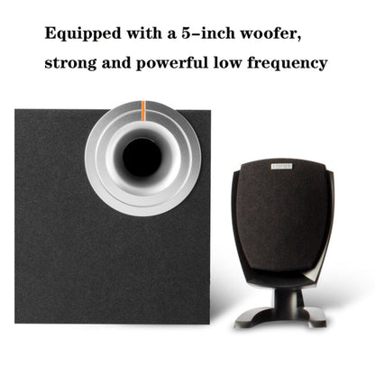 Edifier R201T06 Multimedia Computer Speakers, US Plug(Black) -  by Edifier | Online Shopping UK | buy2fix