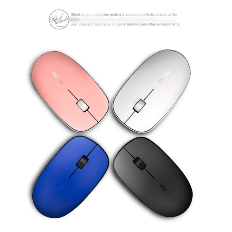 Rapoo M200G 1300 DPI 3 Keys Silent Wireless Mouse(Blue) - Wireless Mice by Rapoo | Online Shopping UK | buy2fix