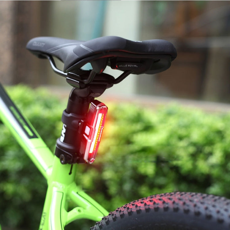 Bicycle Light USB Charging LED Warning Light Night Riding COB Tail Light, Specification: 7505A Single Red Light - Taillights by buy2fix | Online Shopping UK | buy2fix