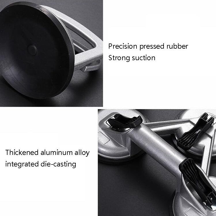 Aluminum Heavy-Duty Glass Suction Cup Hardware Tool, Model: Double Claw - In Car by buy2fix | Online Shopping UK | buy2fix