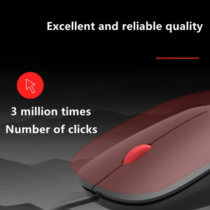 Lenovo Thinkplus M80 Office Lightweight Ergonomic Laptop Mouse, Specification: Wired - Wired Mice by Lenovo | Online Shopping UK | buy2fix