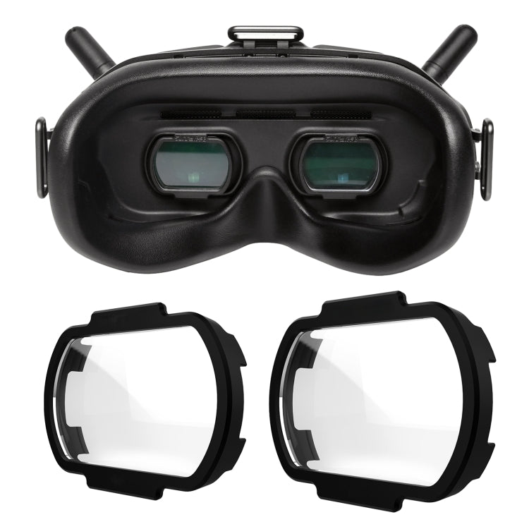 Sunnylife FV-Q9334 2 PCS Myopia Lens Nearsighted Corrective Aspherical Lens for DJI FPV Goggles V2, Colour: 100 Degree - DJI & GoPro Accessories by Sunnylife | Online Shopping UK | buy2fix