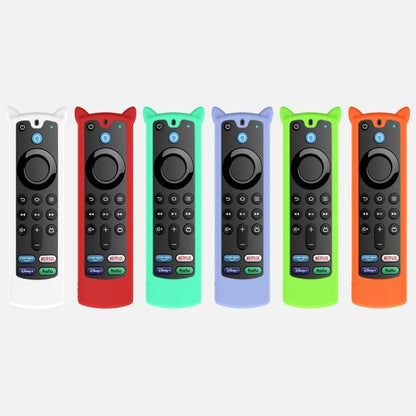 2 PCS Y26 Remote Control Case For Amazon ALEXA Voice Remote 3rd Gen(Orange) - Consumer Electronics by buy2fix | Online Shopping UK | buy2fix