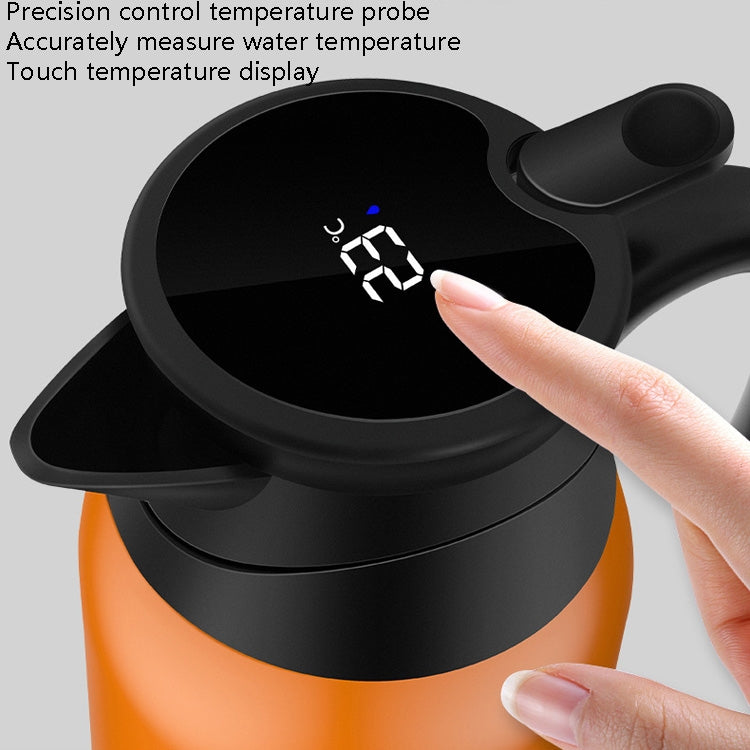 Car Heating Cup Electric Heating Cup Kettle(24V Warm Orange) - In Car by buy2fix | Online Shopping UK | buy2fix