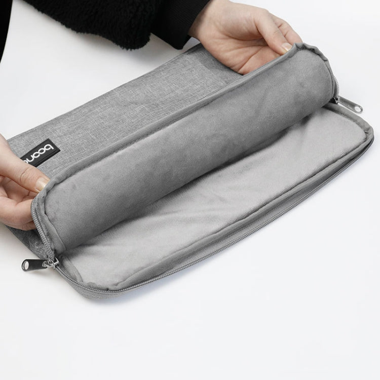 Baona Laptop Liner Bag Protective Cover, Size: 12 inch(Lightweight Gray) - 12.1 inch by Baona | Online Shopping UK | buy2fix