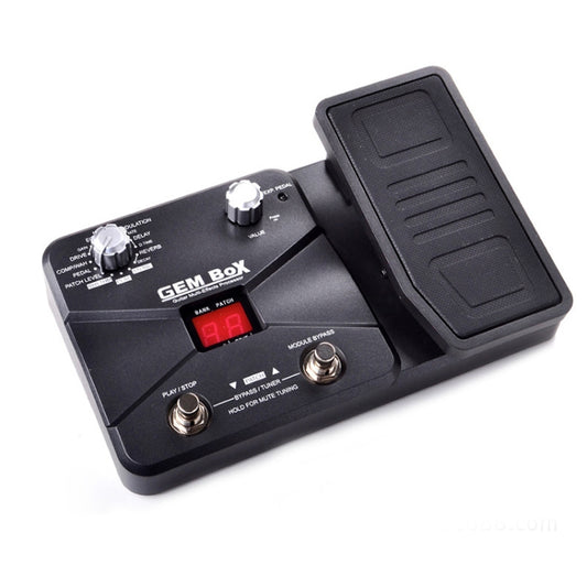 GEM-BOX Electric Guitar Effects Adjustable Multi-Effects Device(Black) - Guitar Tuner by buy2fix | Online Shopping UK | buy2fix