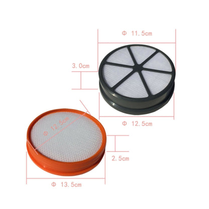 2 PCS/Set Vacuum Cleaner Front Motor HEPA Filter Kit For Vax 90 - Consumer Electronics by buy2fix | Online Shopping UK | buy2fix