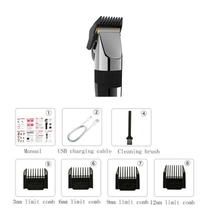 Rechargeable Hair Clipper For Adults And Children - Hair Trimmer by buy2fix | Online Shopping UK | buy2fix