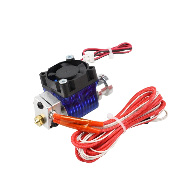 3D V6 Printer Extrusion Head Printer J-Head Hotend With Single Cooling Fan, Specification: Short 3 / 0.3mm - Consumer Electronics by buy2fix | Online Shopping UK | buy2fix