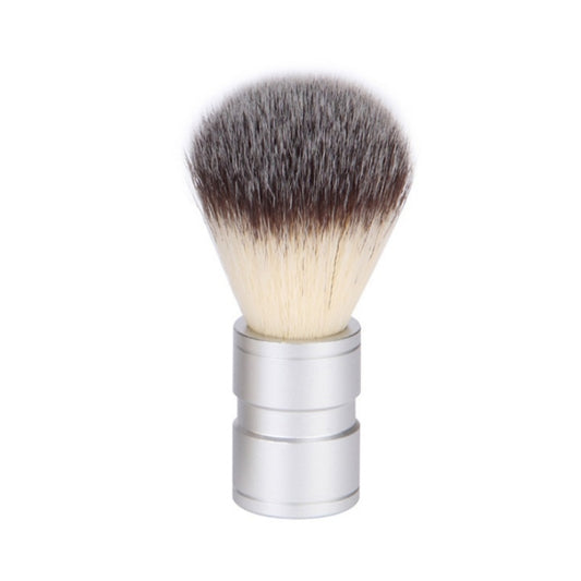 Stainless Steel Animal Hair Beard Brush Manual Stirring And Foaming Shaving Tool, Specification: Single Brush - Hair Trimmer by buy2fix | Online Shopping UK | buy2fix