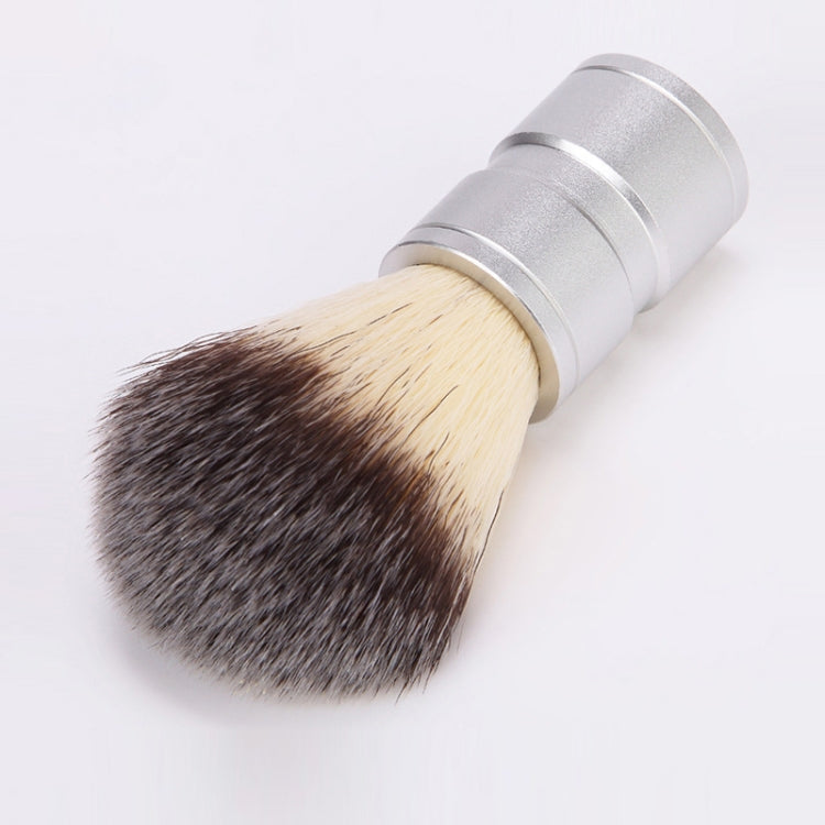 Stainless Steel Animal Hair Beard Brush Manual Stirring And Foaming Shaving Tool, Specification: Single Brush - Hair Trimmer by buy2fix | Online Shopping UK | buy2fix