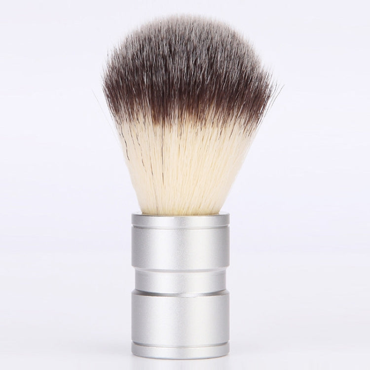 Stainless Steel Animal Hair Beard Brush Manual Stirring And Foaming Shaving Tool, Specification: Single Brush - Hair Trimmer by buy2fix | Online Shopping UK | buy2fix