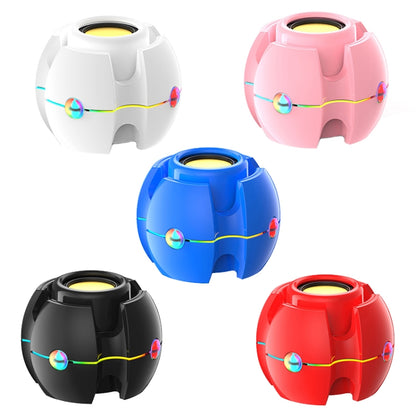 RGB Light Effect Gyro Shape Wireless Bluetooth Audio(White) - Mini Speaker by buy2fix | Online Shopping UK | buy2fix