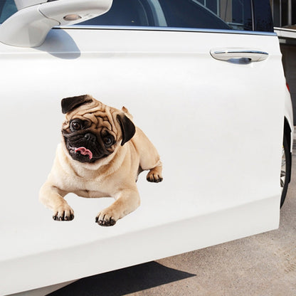 Style 2 Large 3D Simulation Dog Car Stickers Rain-Proof Sunscreen Car Sticker Scratch Shaving Decoration Stickers - In Car by buy2fix | Online Shopping UK | buy2fix