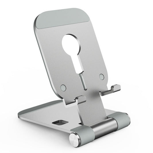 Magsafe Wireless Charging Stand Aluminum Alloy Folding Desktop Live Bracket(Silver) - Desktop Holder by buy2fix | Online Shopping UK | buy2fix