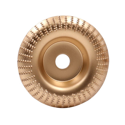 Woodworking Sanding Plastic Stab Discs Hard Round Grinding Wheels For Angle Grinders, Specification: 100mm Rose Gold Curved - Abrasive Tools & Accessories by buy2fix | Online Shopping UK | buy2fix
